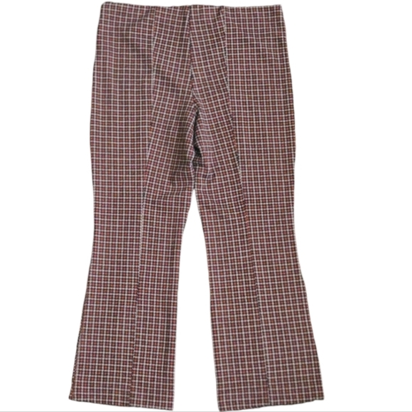 📌161 MAEVE MATGOT PLAID PANTS WOMEN'S SIZE LARGE - Picture 4 of 6
